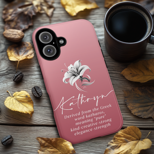 Celebrate Your Name Beautifully Personalised Phone Case