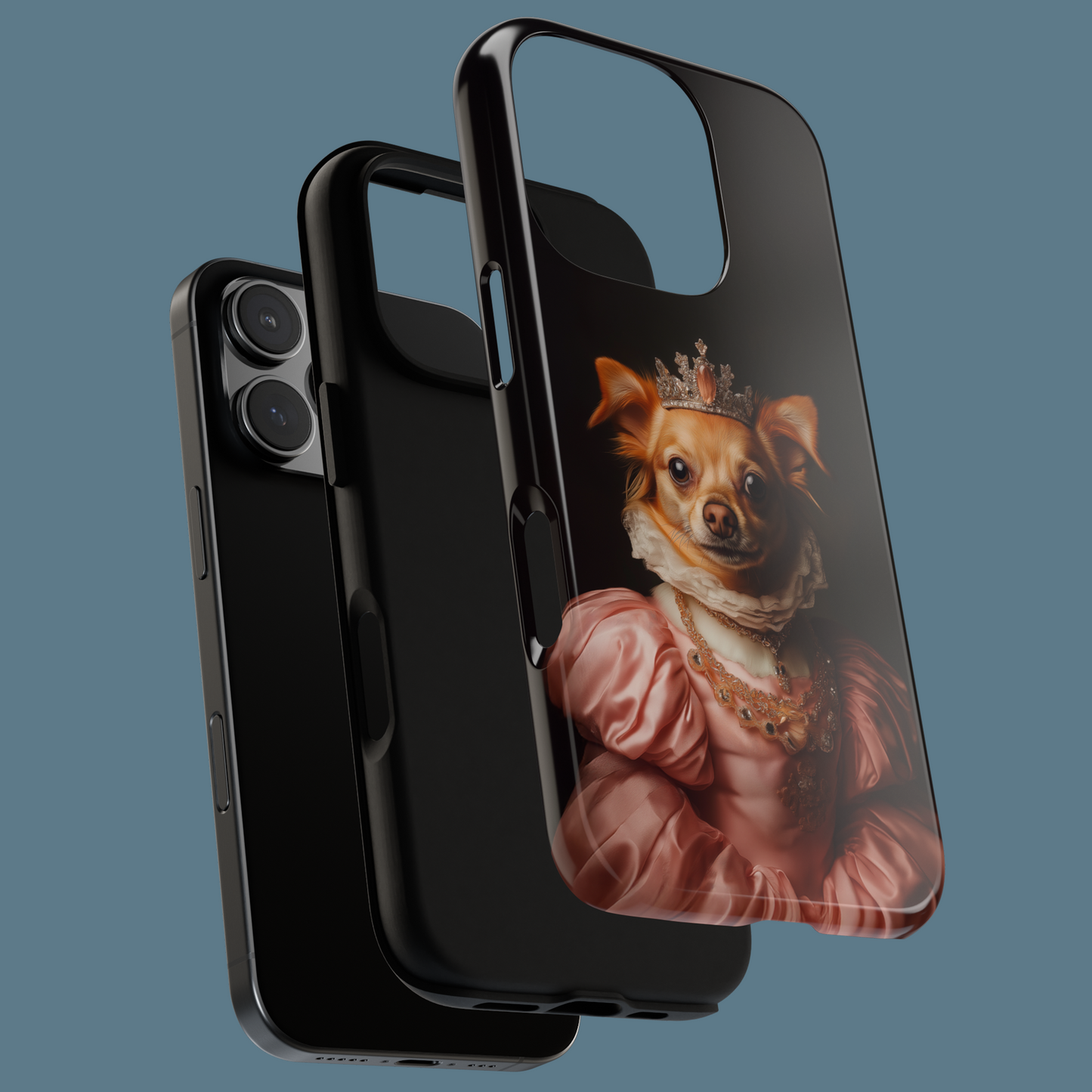 Custom Royal Dog Portrait Phone Case