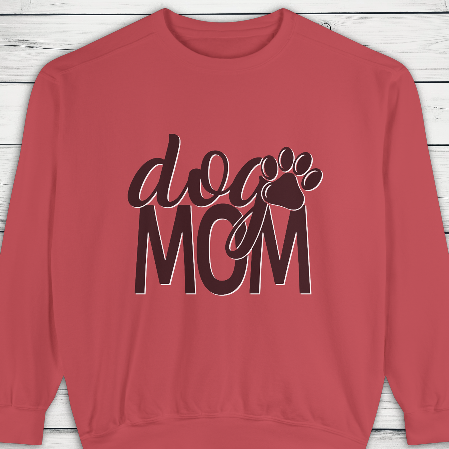 Comfort Colors® 1566 “Dog Mom” Sweatshirt
