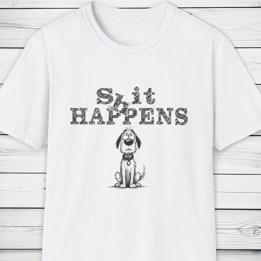 Sh*t Happens Dog T-Shirt