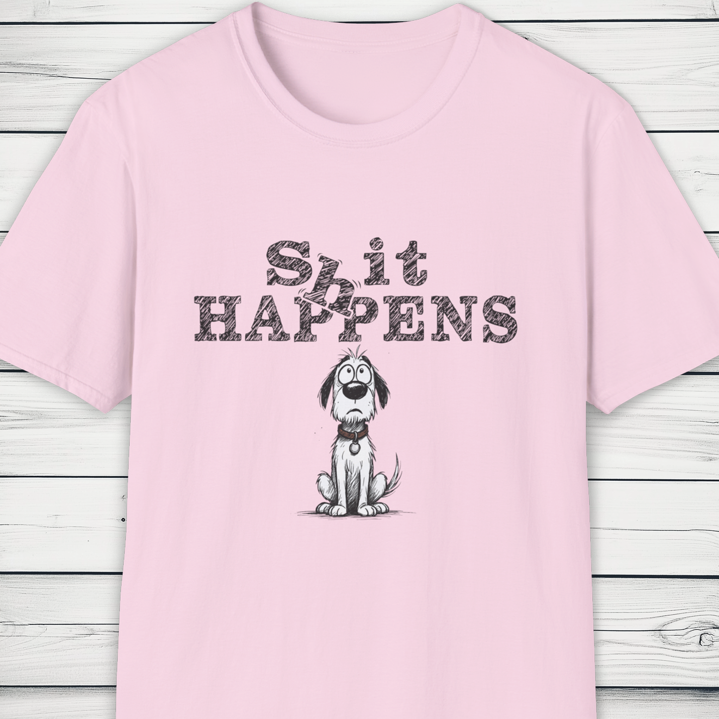 Sh*t Happens Dog T-Shirt
