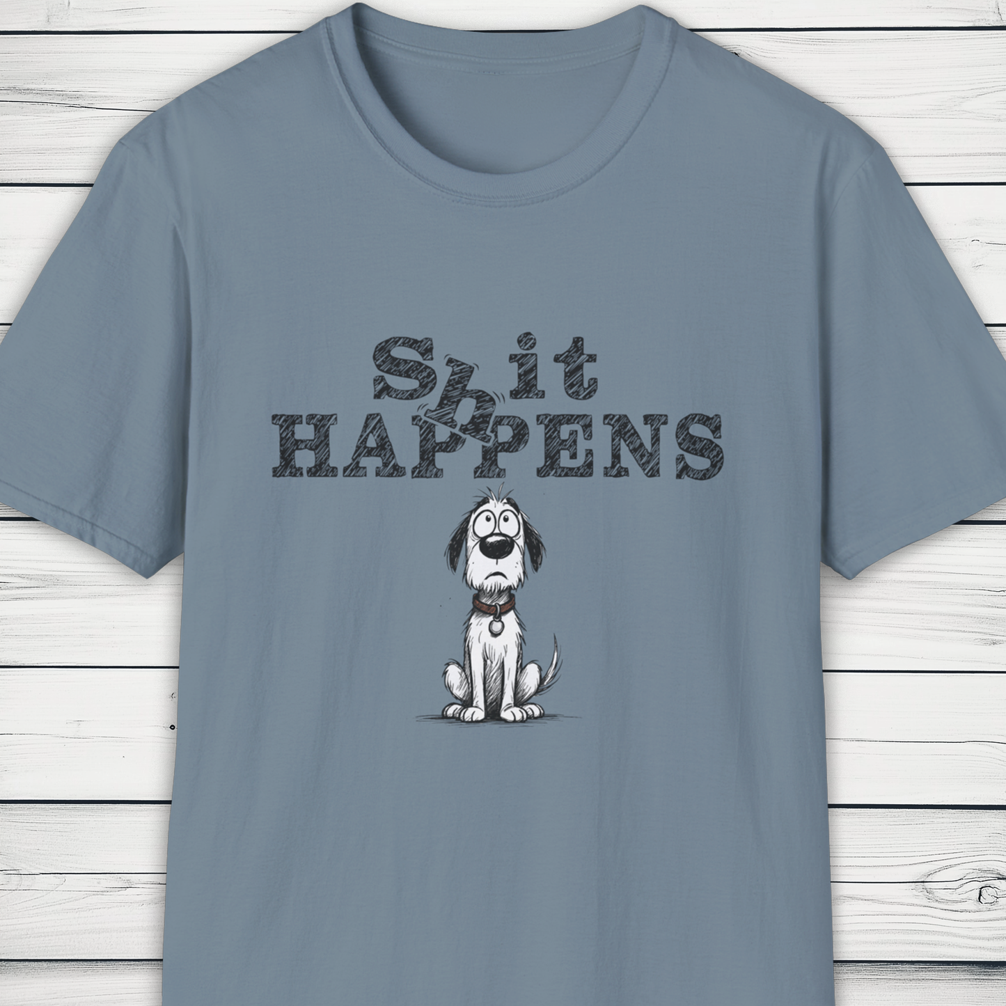 Sh*t Happens Dog T-Shirt