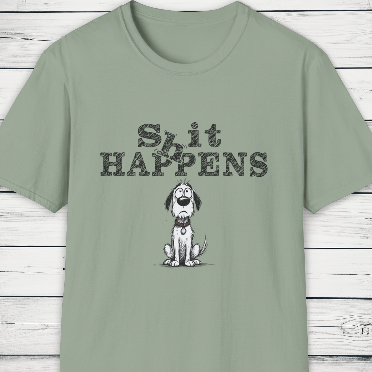 Sh*t Happens Dog T-Shirt