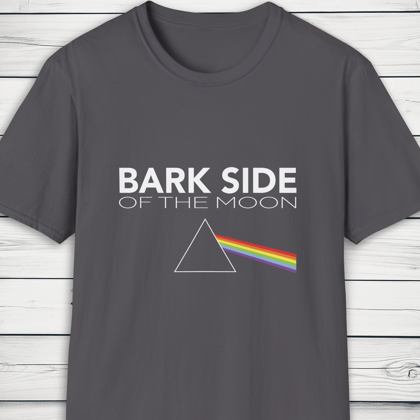 Bark Side of the Moon, Funny Dog Parody T-Shirt