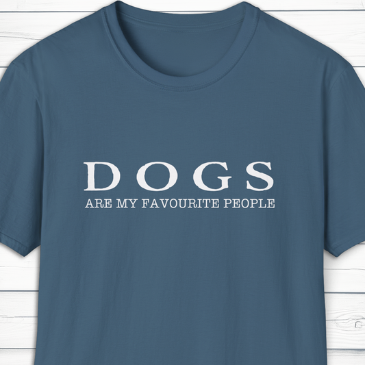 Dogs Are My Favourite People T Shirt