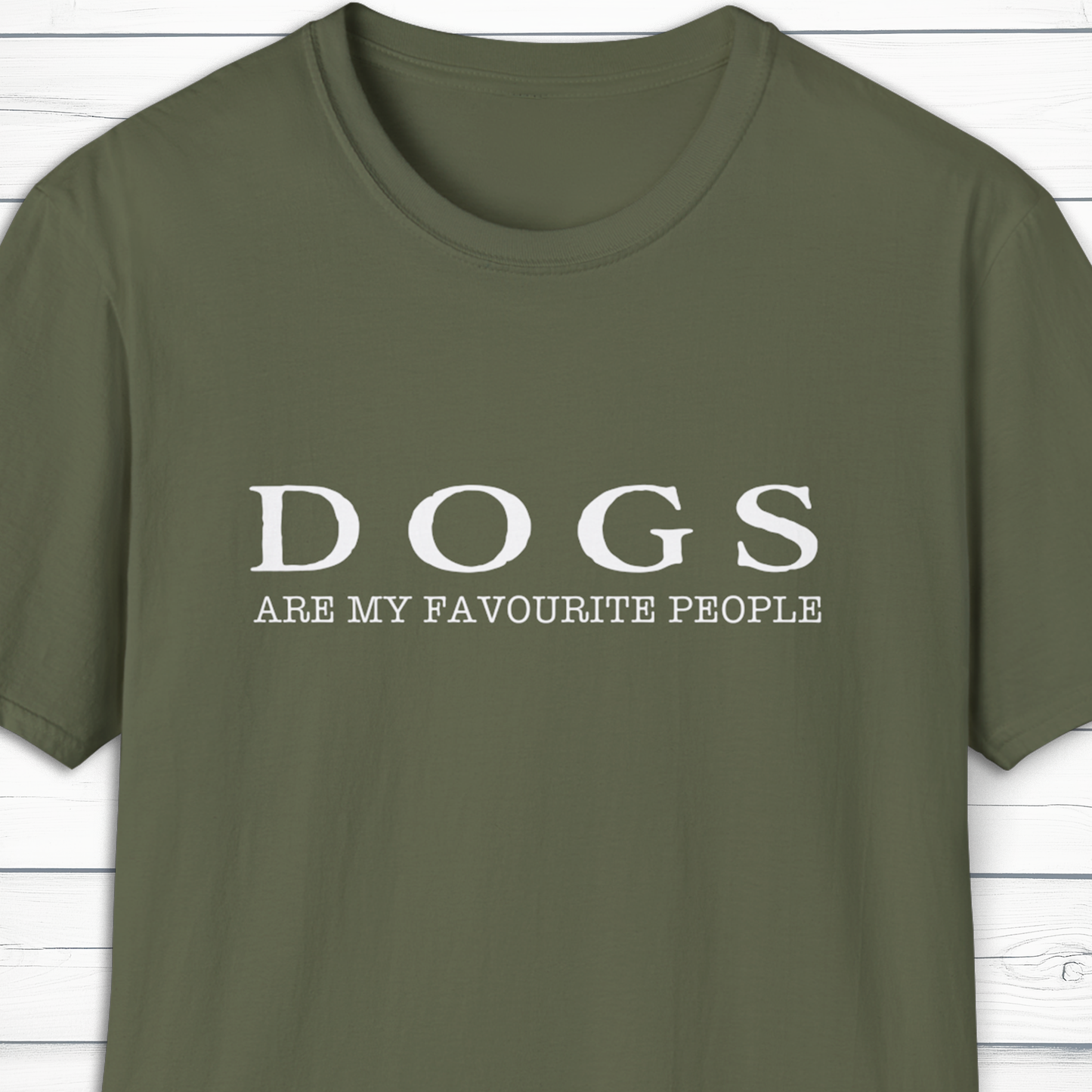 Dogs Are My Favourite People T Shirt