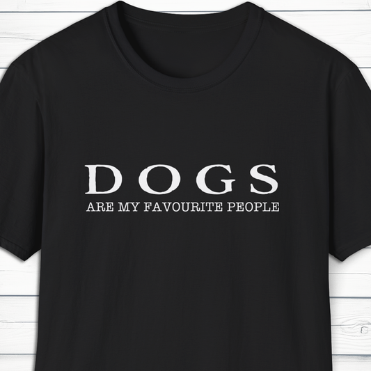 Dogs Are My Favourite People T Shirt