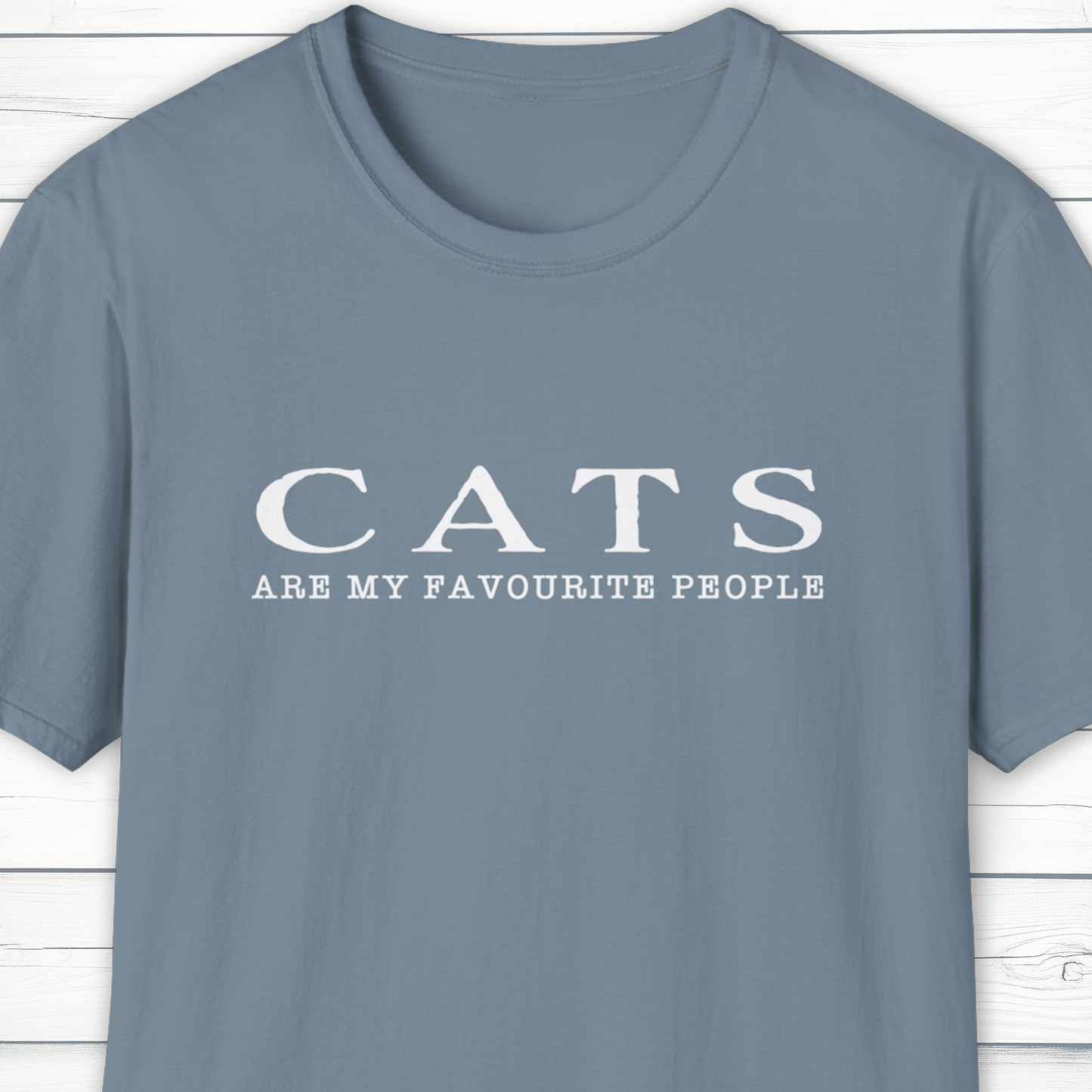 Cats Are My Favourite People T-Shirt
