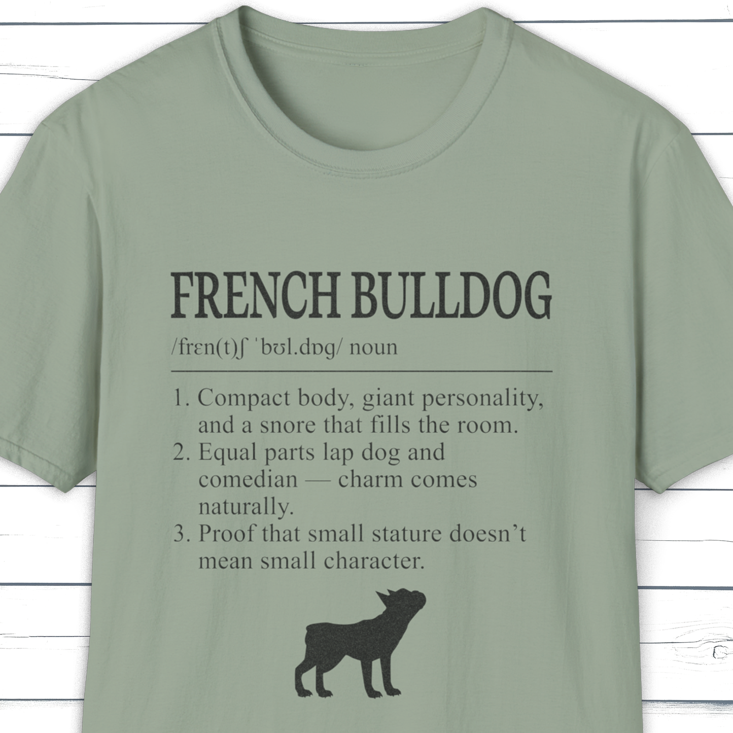 French Bulldog Definition T-Shirt – Dog Dictionary Tee