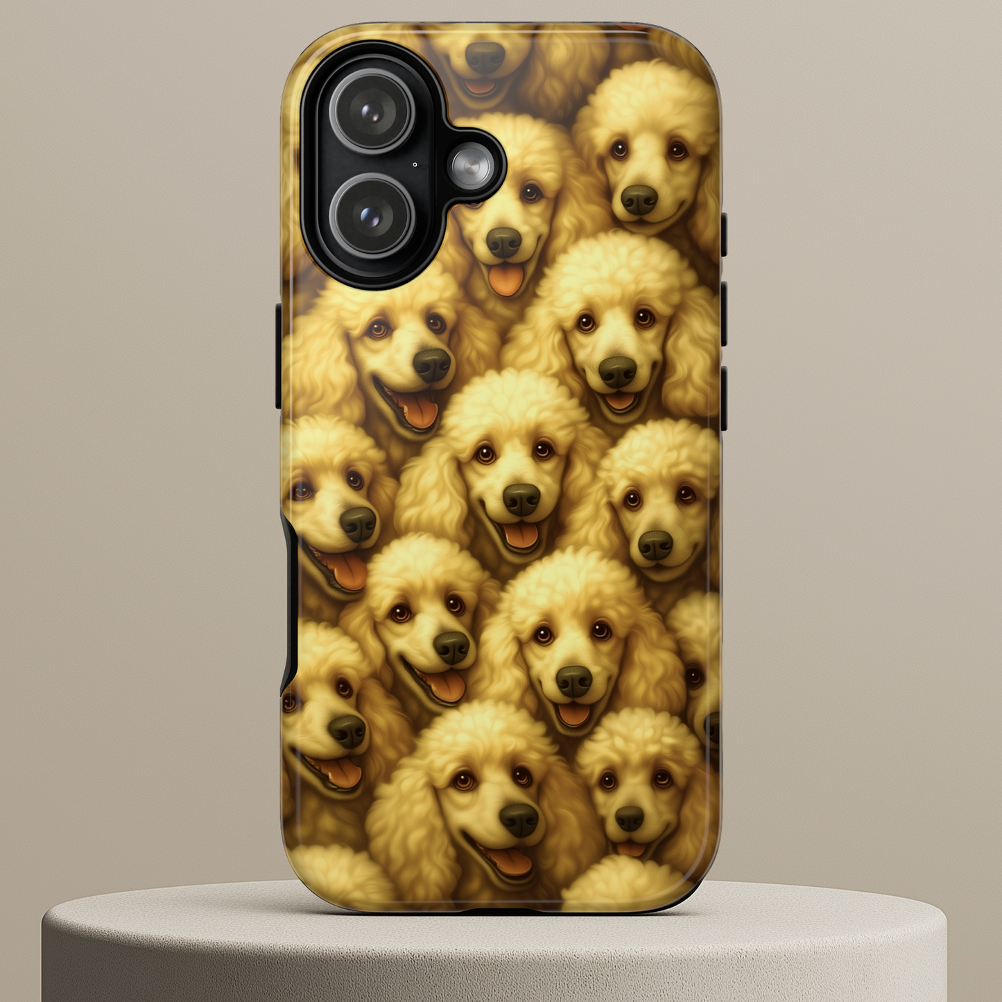 Poodle Phone Case – Elegant and Charming Dog Design