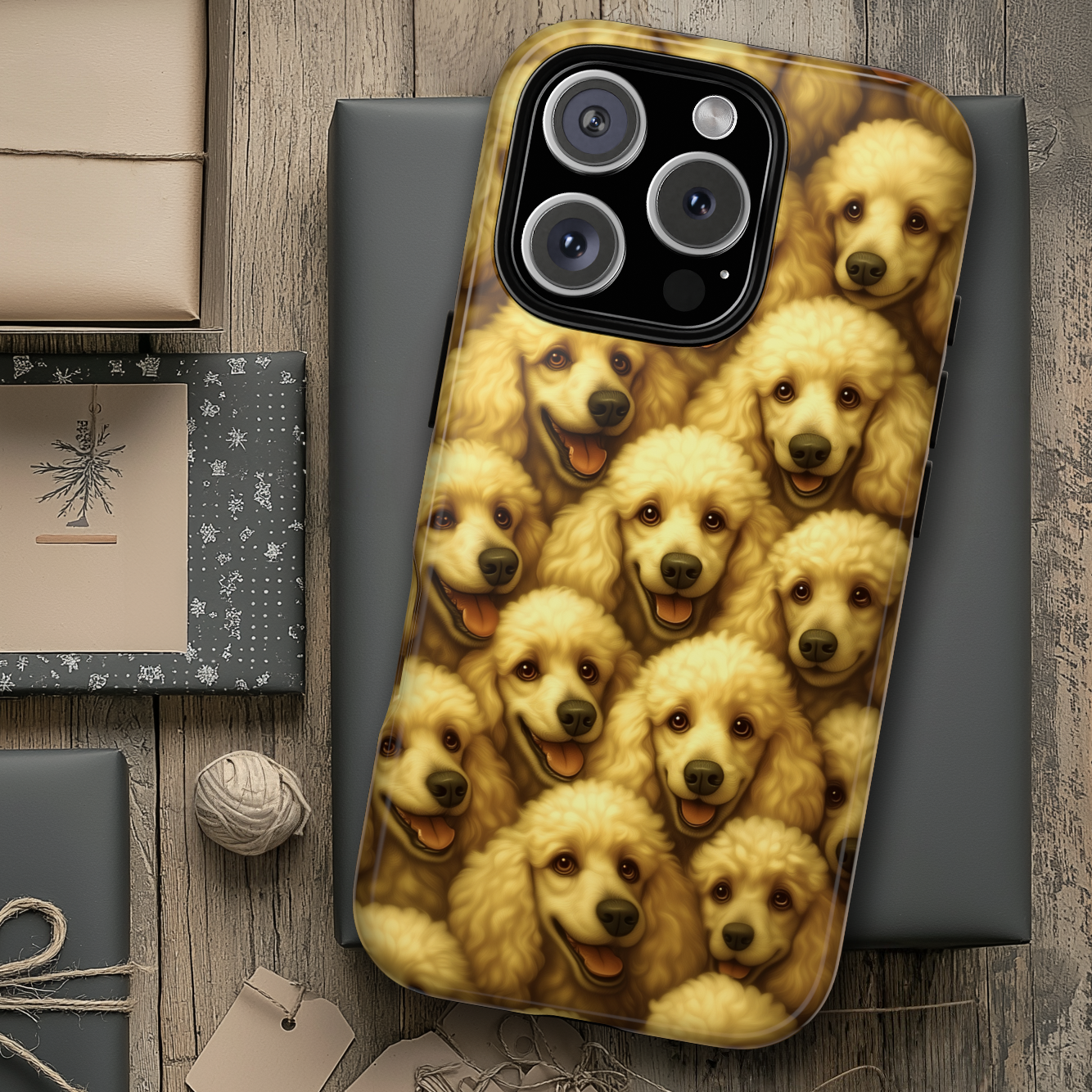 Poodle Phone Case – Elegant and Charming Dog Design