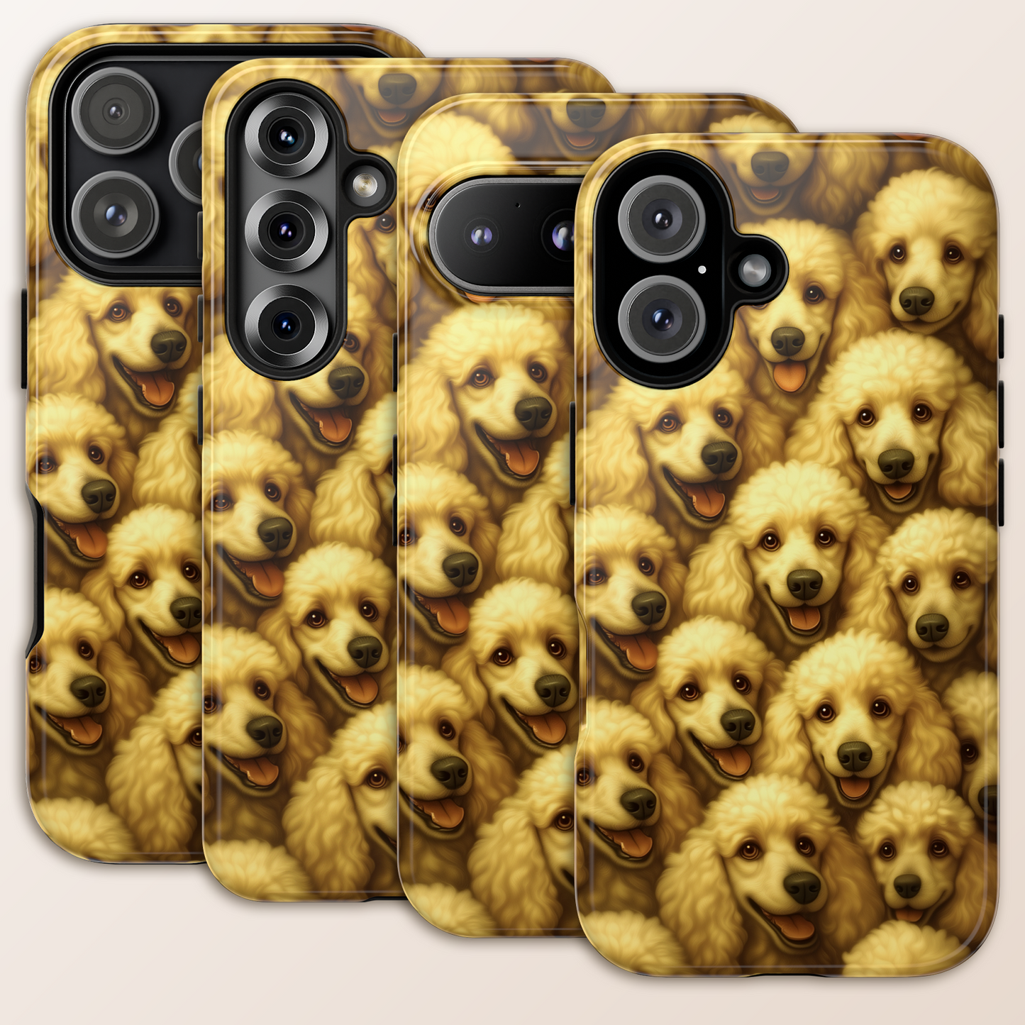 Poodle Phone Case – Elegant and Charming Dog Design