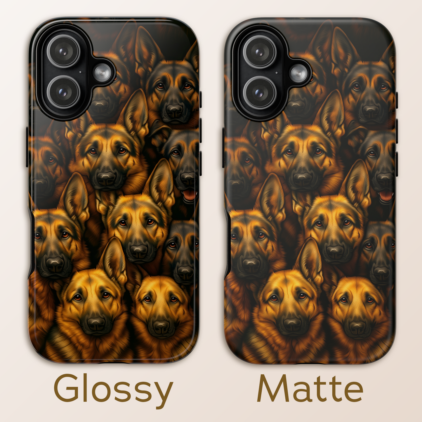 German Shepherd Phone Case – Brave and Faithful Companion