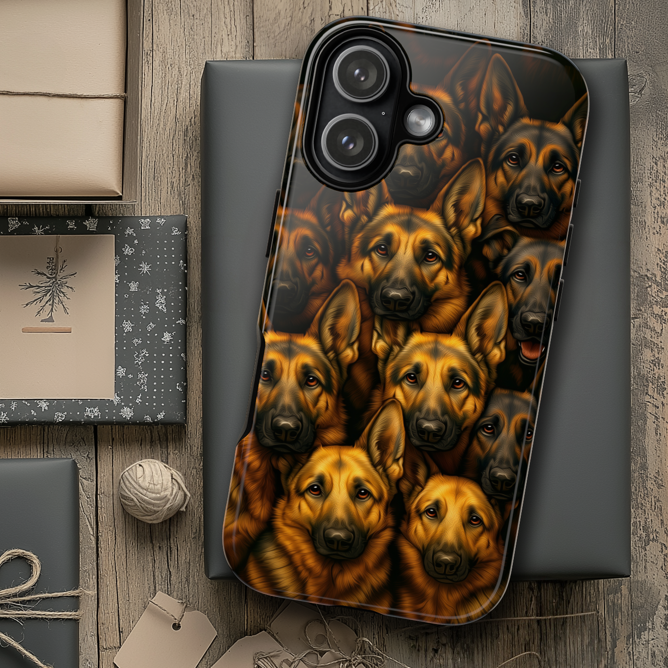 German Shepherd Phone Case – Brave and Faithful Companion
