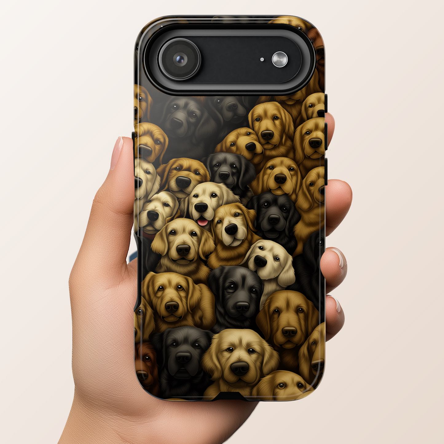 Retriever Pack Phone Case - Golden & Labrador Dog Lover Gift