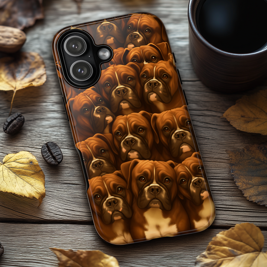Boxer Dog Portrait Phone Case - Dog Lover Gift