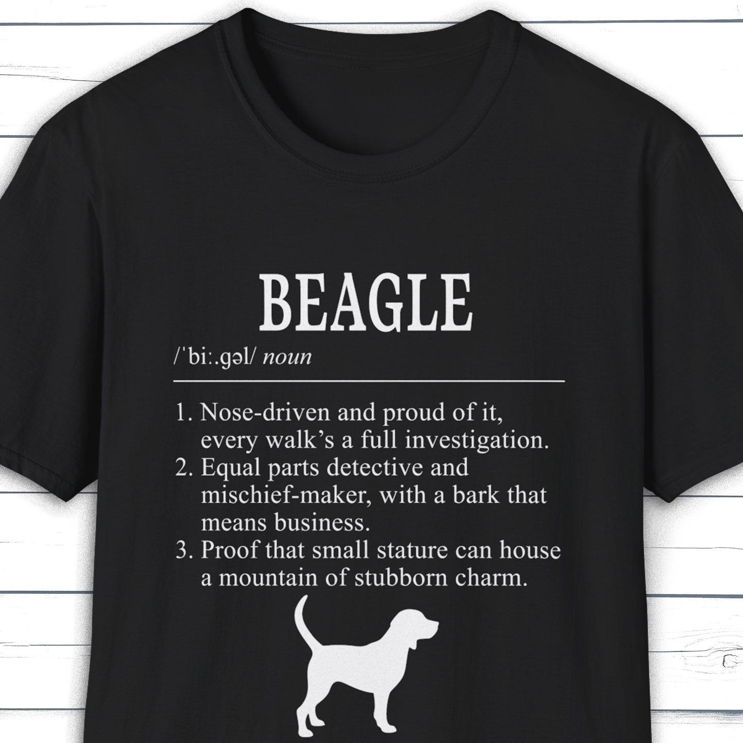 Beagle Definition T-Shirt Dictionary Dogs Collection