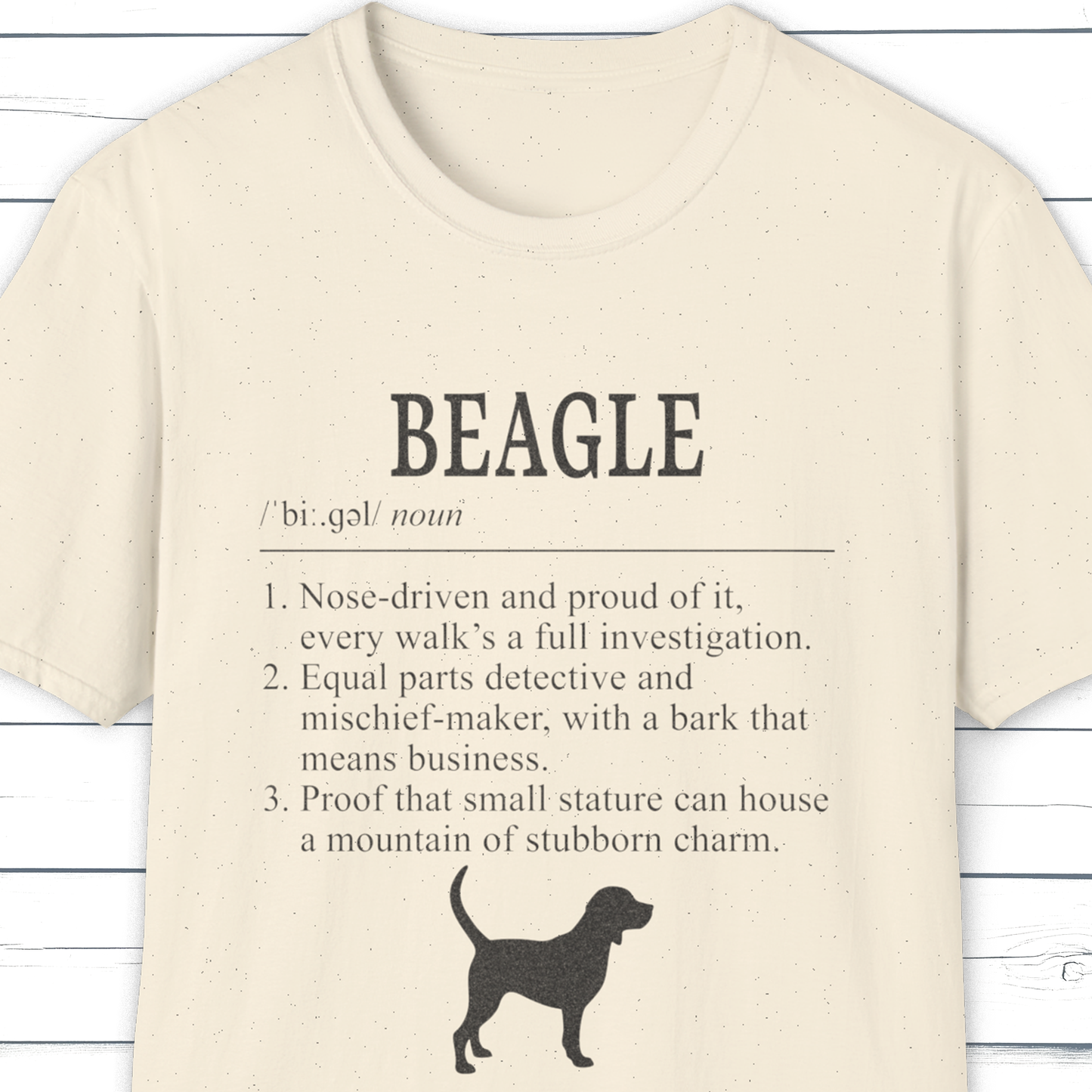 Beagle Definition T-Shirt Dictionary Dogs Collection
