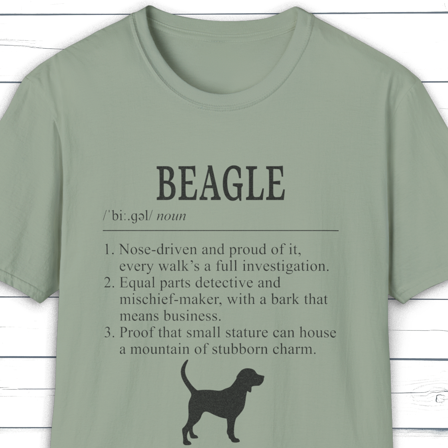 Beagle Definition T-Shirt Dictionary Dogs Collection