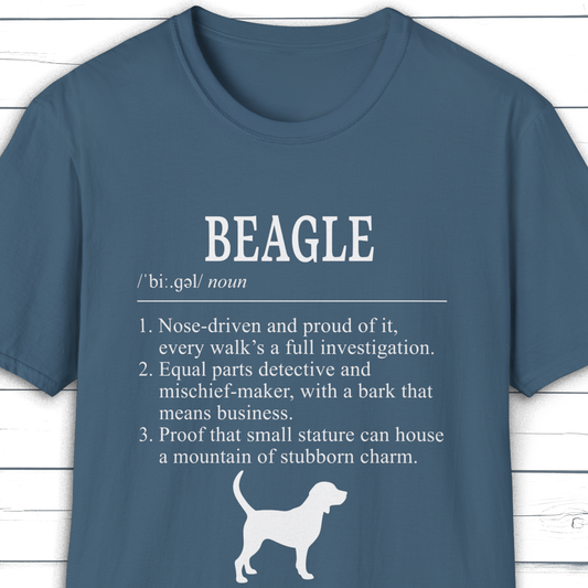 Beagle Definition T-Shirt Dictionary Dogs Collection
