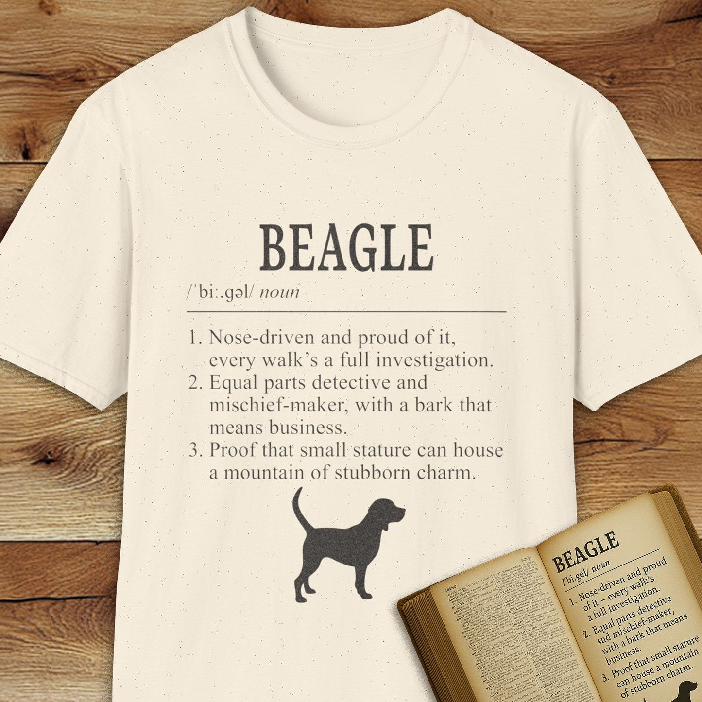 Beagle Definition T-Shirt Dictionary Dogs Collection