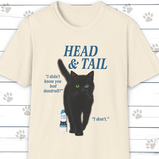 Head & Tail Cat Parody T-Shirt