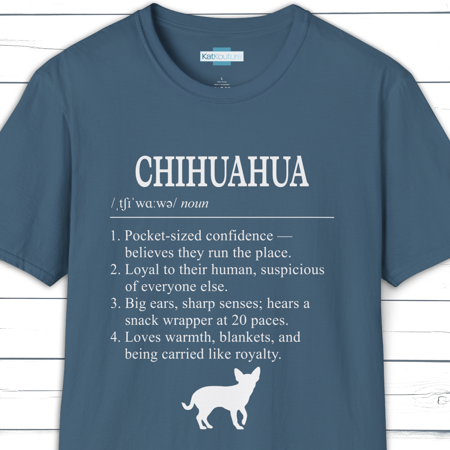 Chihuahua Definition T-Shirt Dictionary Dogs Collection