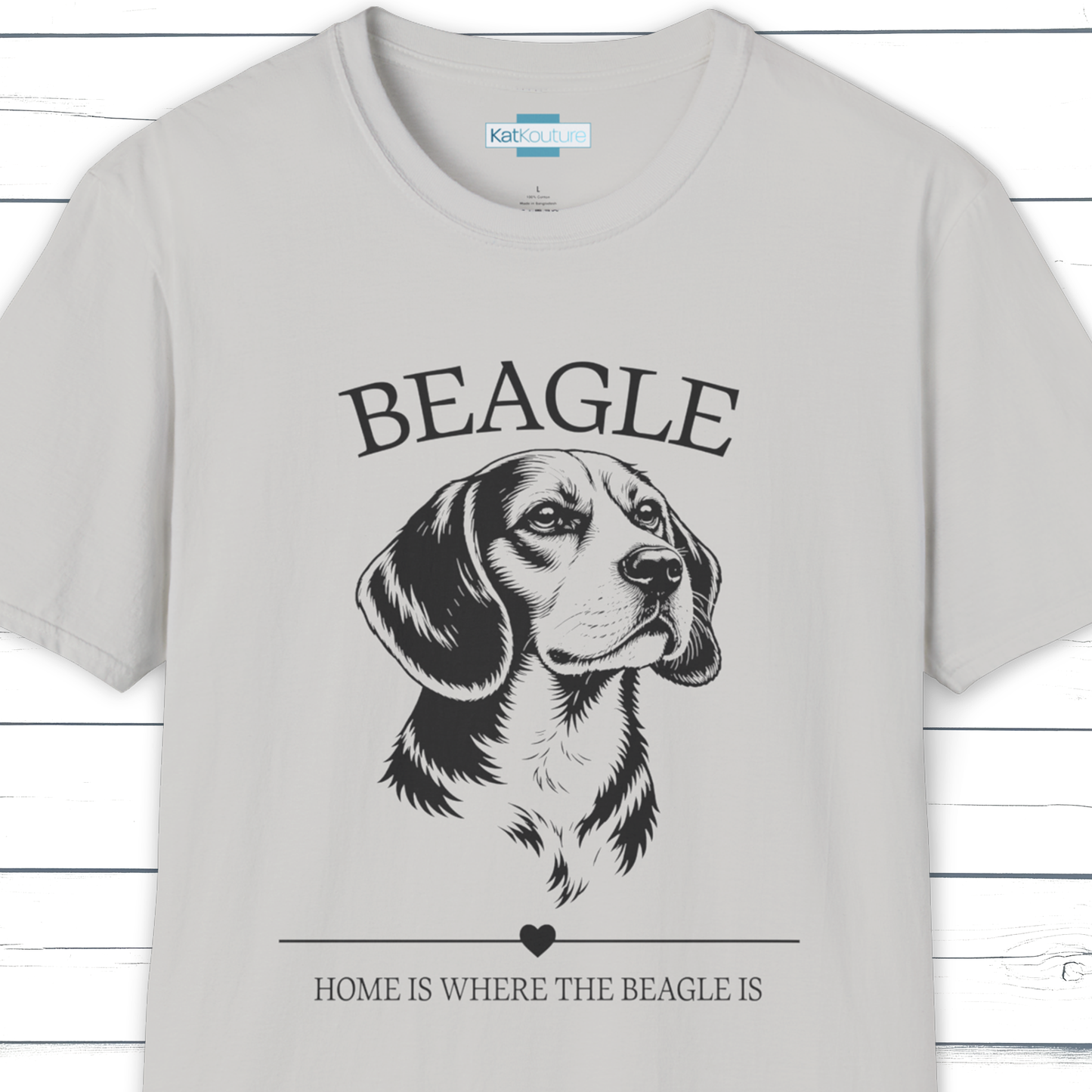 Beagle T-Shirt – Home Is Where The Beagle Is