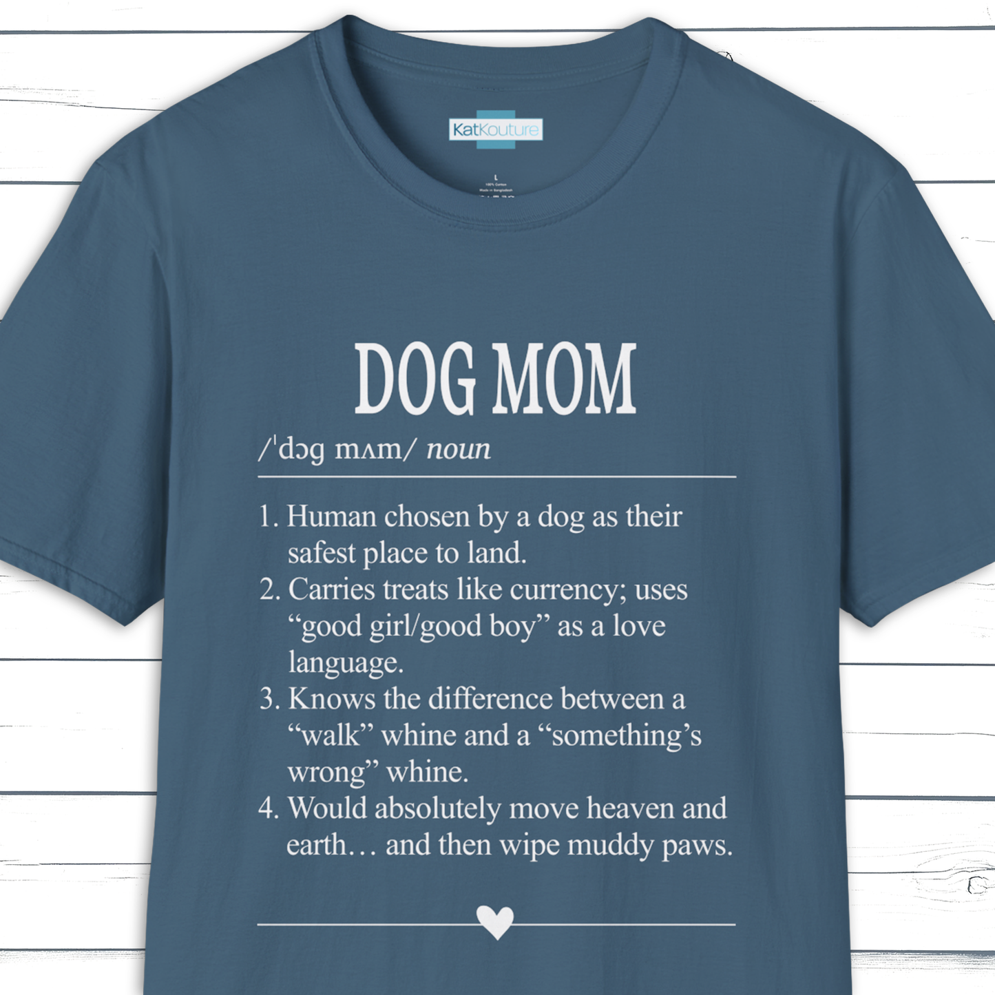 Dog Mom Dictionary Definition T-Shirt