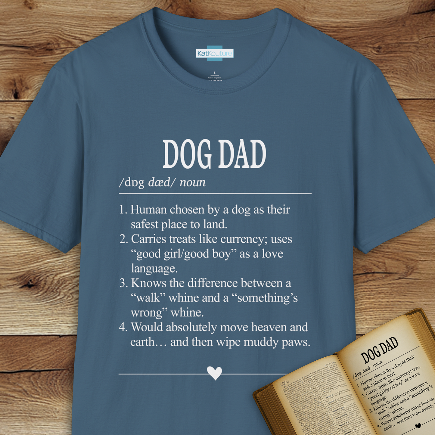 Dog Dad Dictionary Definition T-Shirt