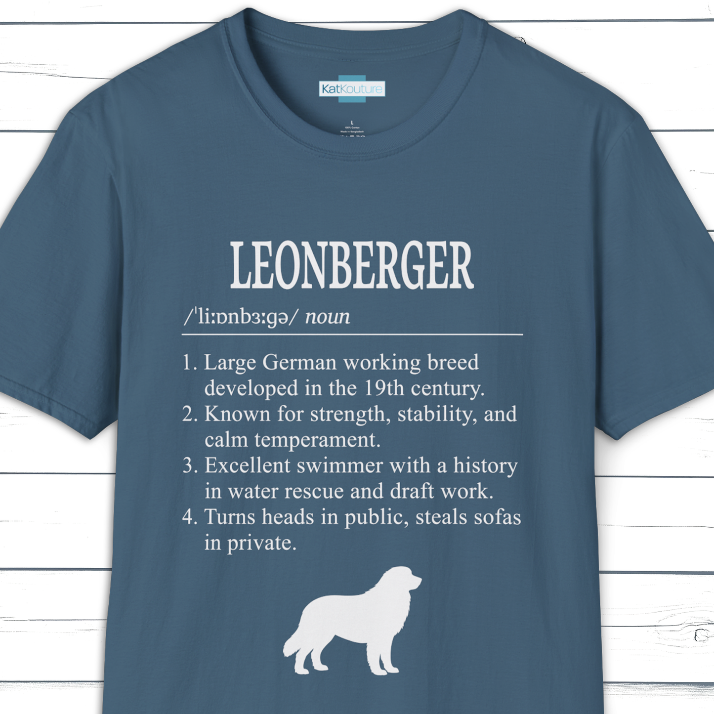Leonberger Definition T-Shirt Dictionary Dogs Collection
