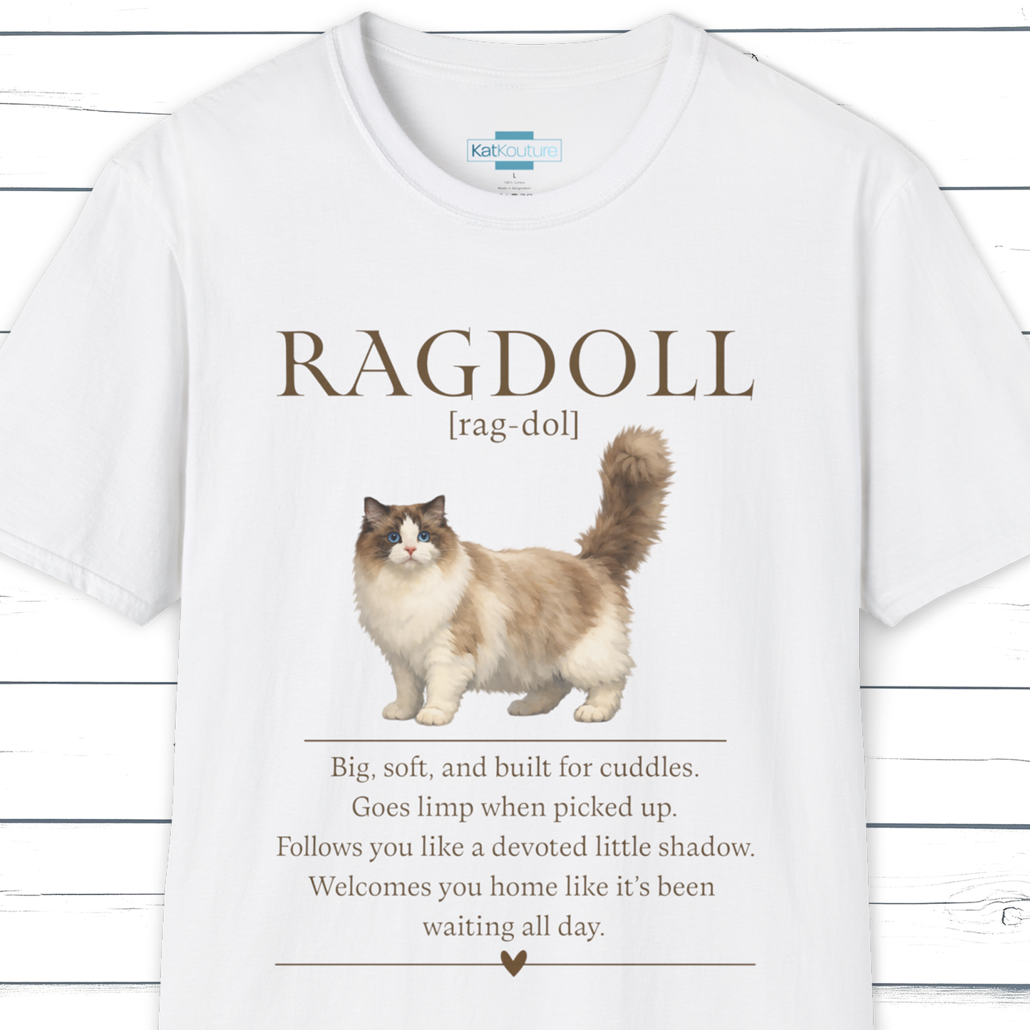 Ragdoll Definition T-Shirt – Cat Chronicles
