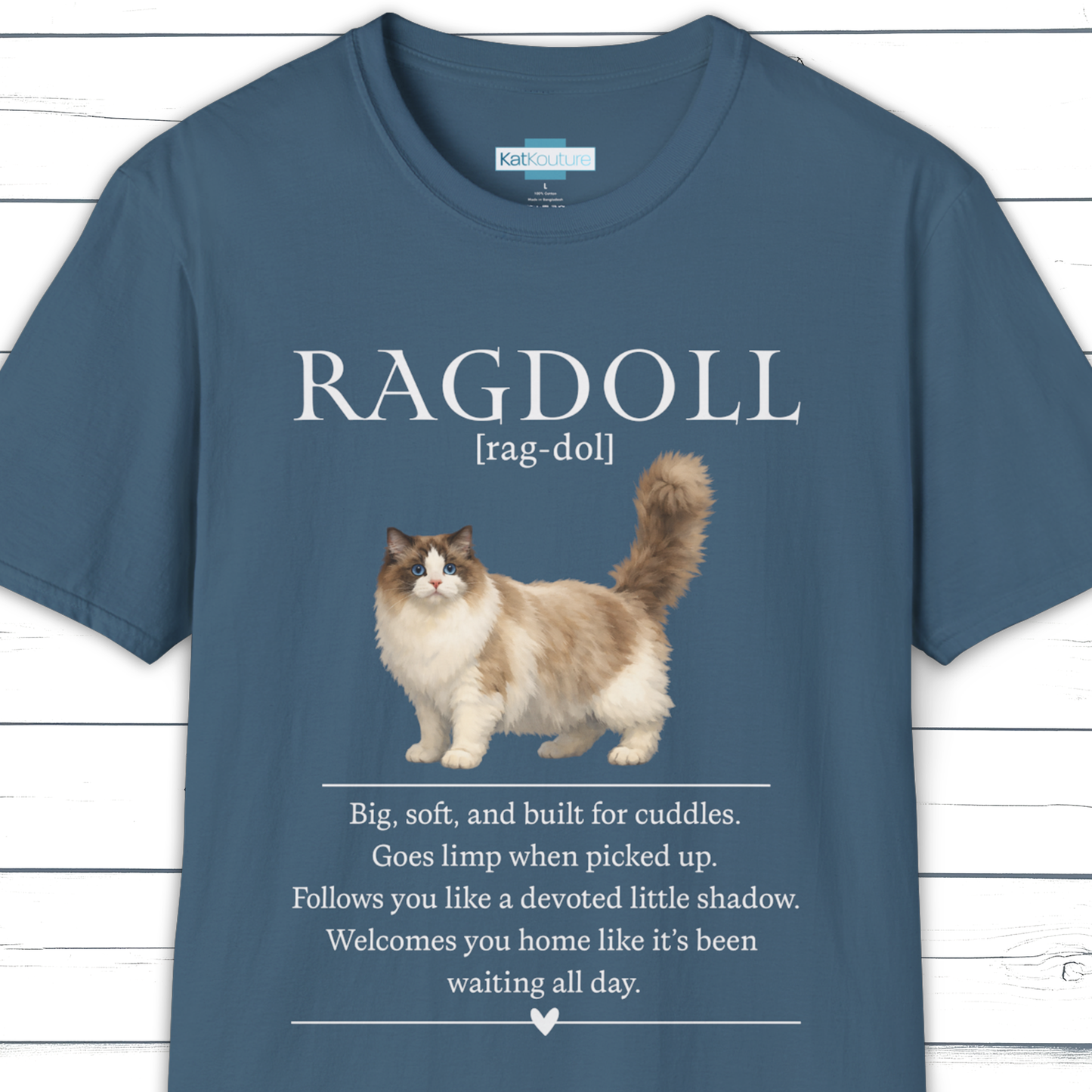 Ragdoll Definition T-Shirt – Cat Chronicles