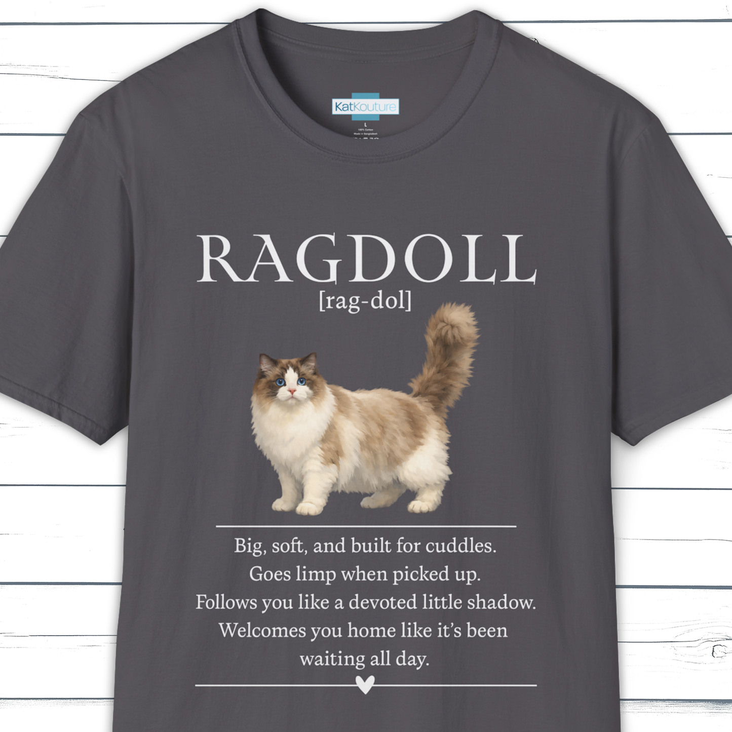 Ragdoll Definition T-Shirt – Cat Chronicles