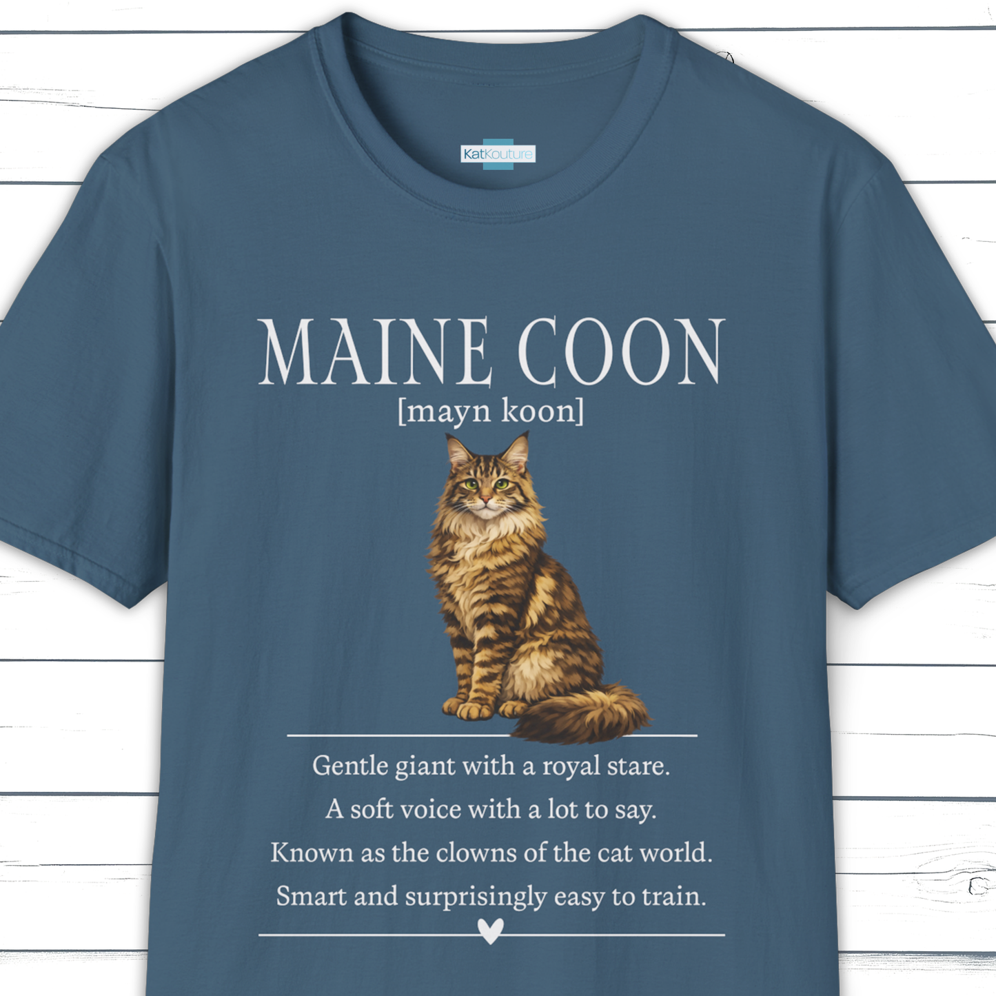 Maine Coon Definition T-Shirt – Cat Chronicles