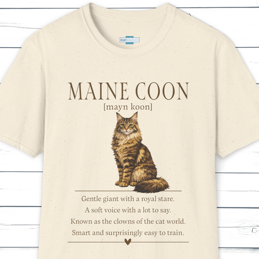 Maine Coon Definition T-Shirt – Cat Chronicles