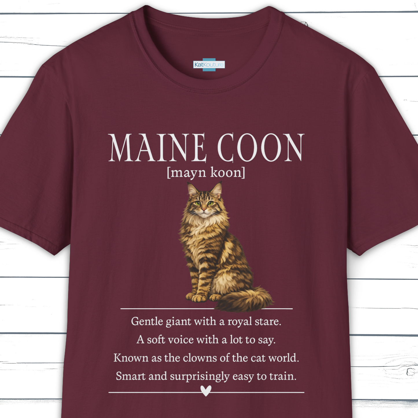 Maine Coon Definition T-Shirt – Cat Chronicles