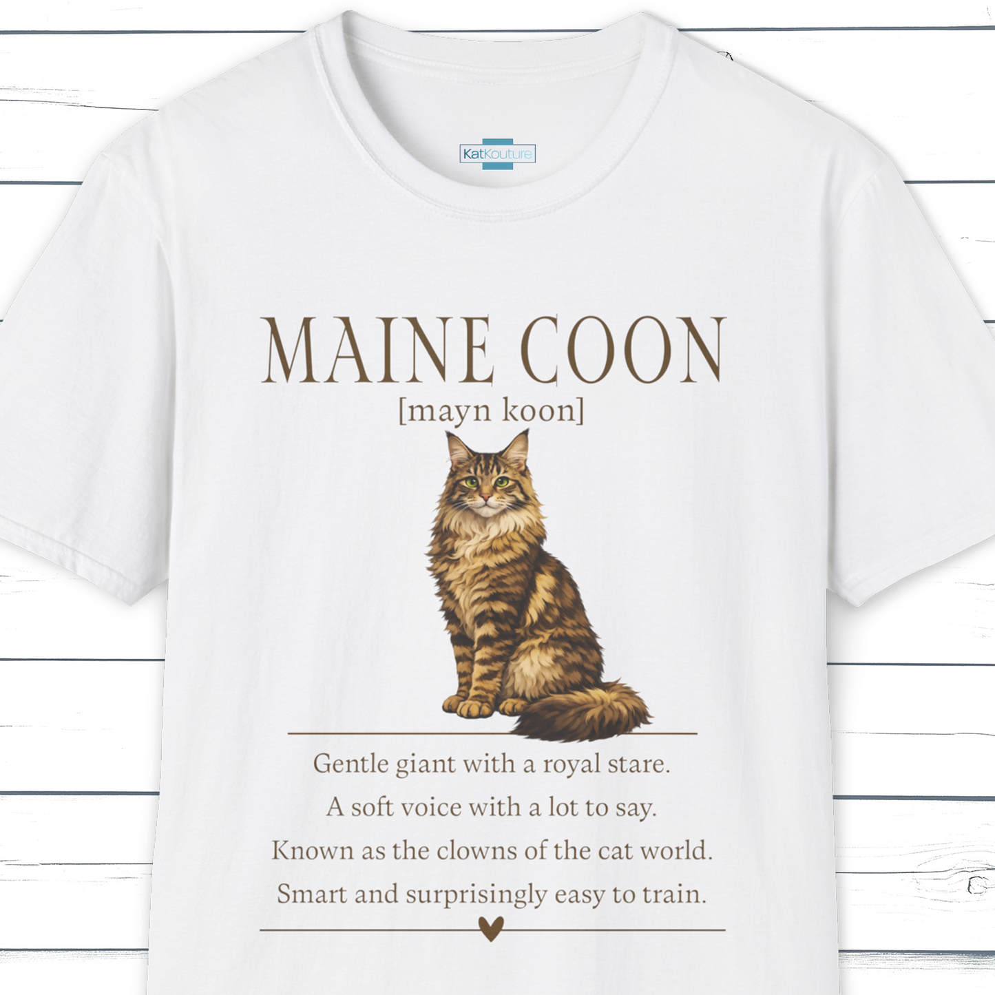 Maine Coon Definition T-Shirt – Cat Chronicles
