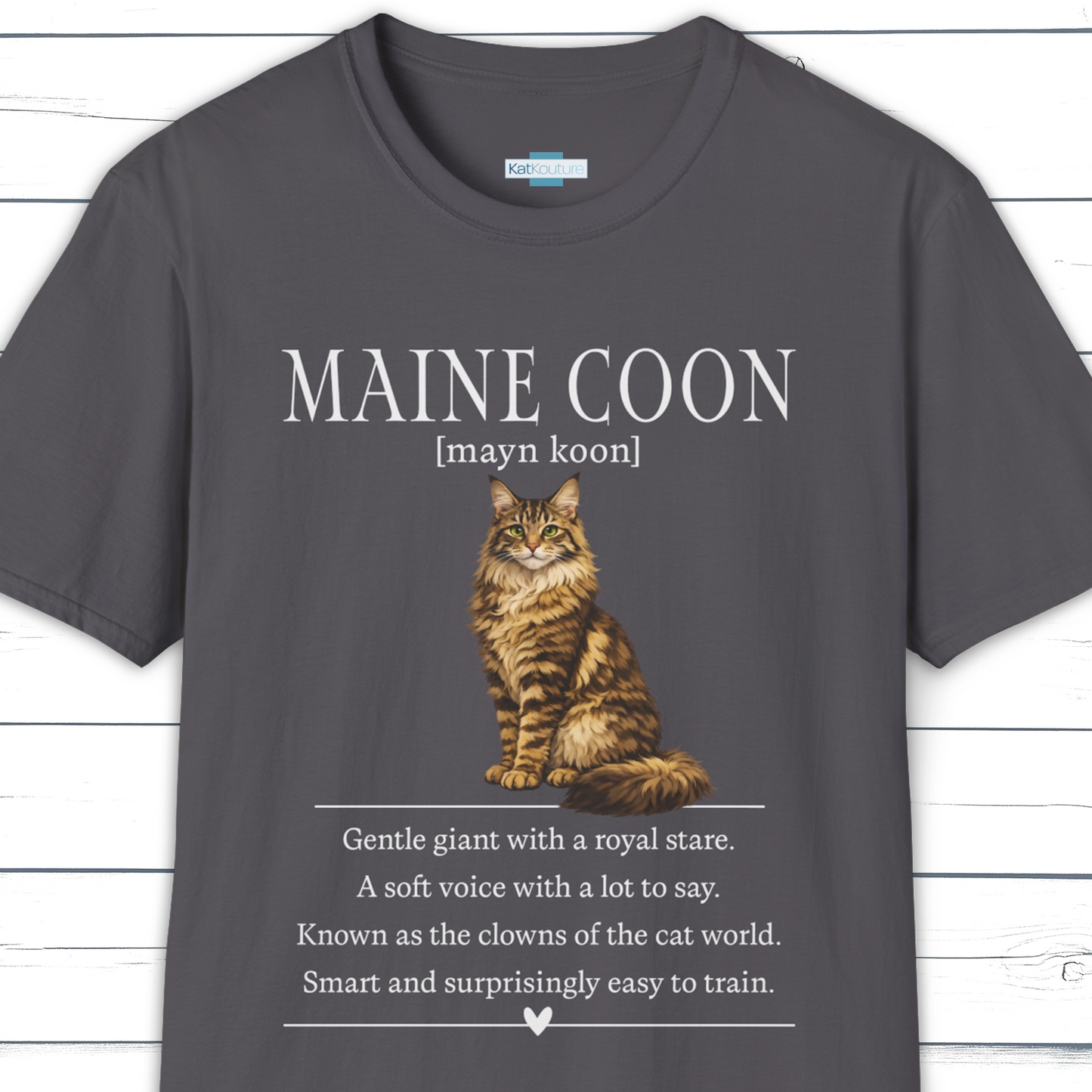 Maine Coon Definition T-Shirt – Cat Chronicles