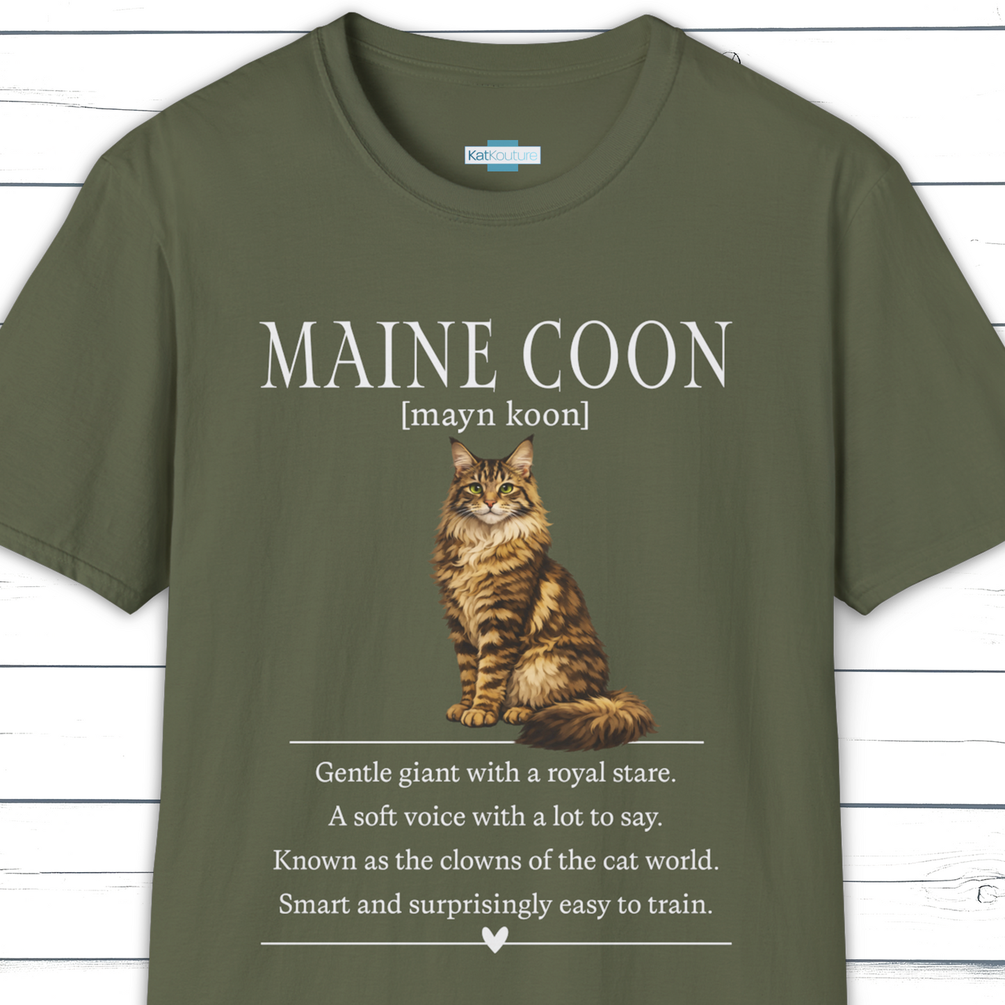 Maine Coon Definition T-Shirt – Cat Chronicles