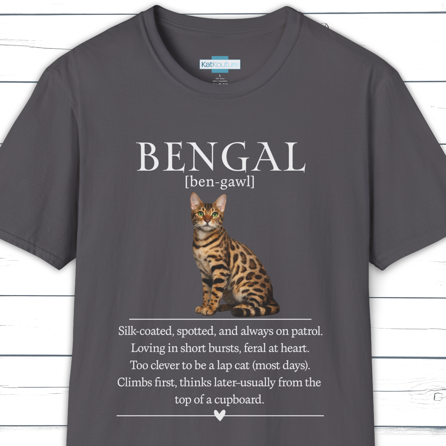 Bengal Definition T-Shirt – Cat Chronicles
