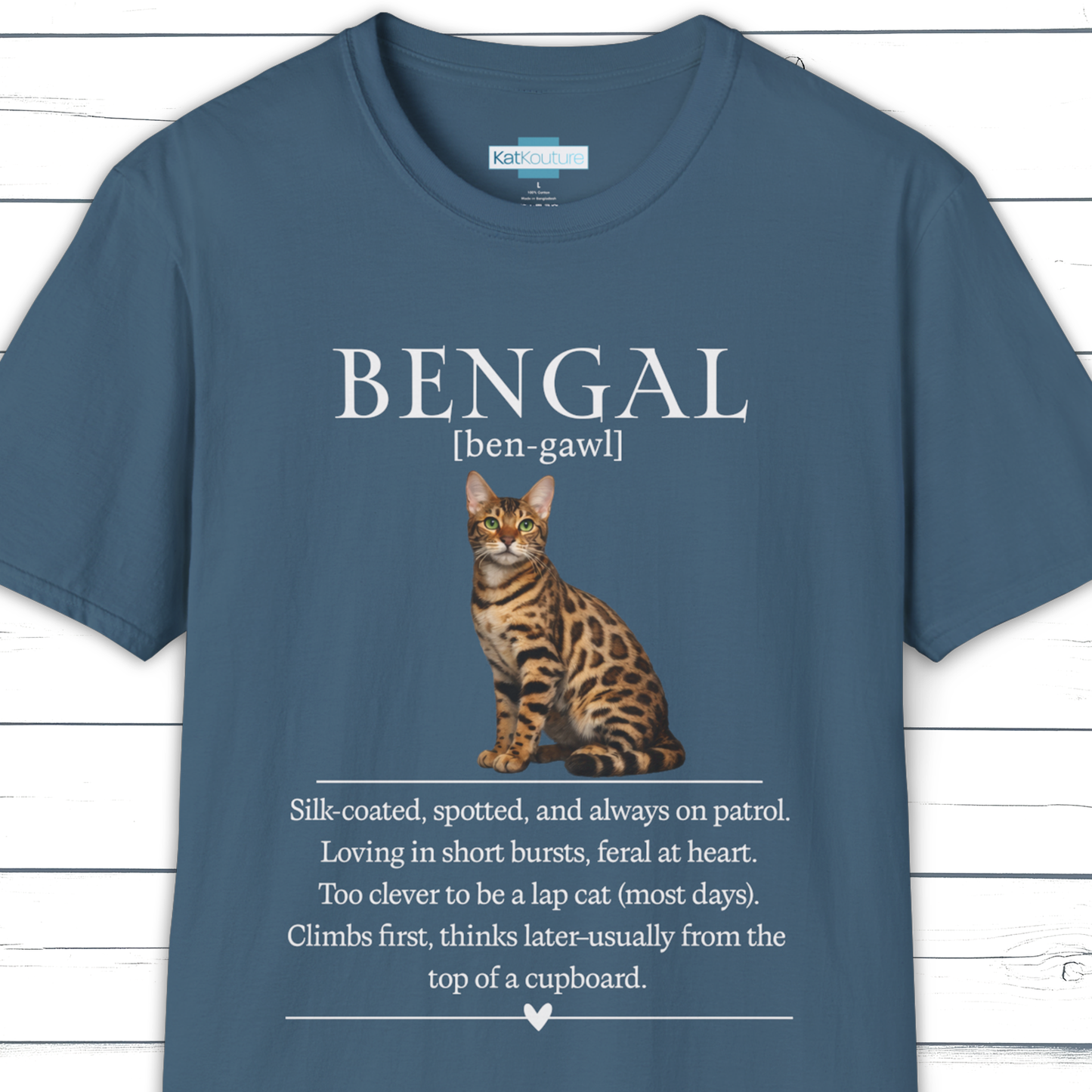 Bengal Definition T-Shirt – Cat Chronicles