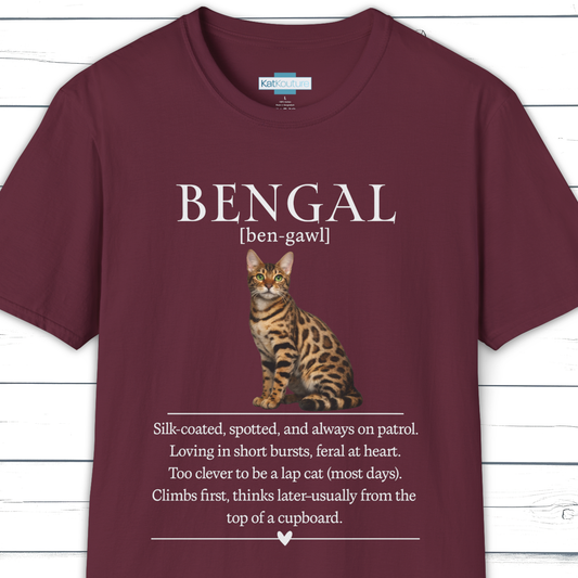 Bengal Definition T-Shirt – Cat Chronicles