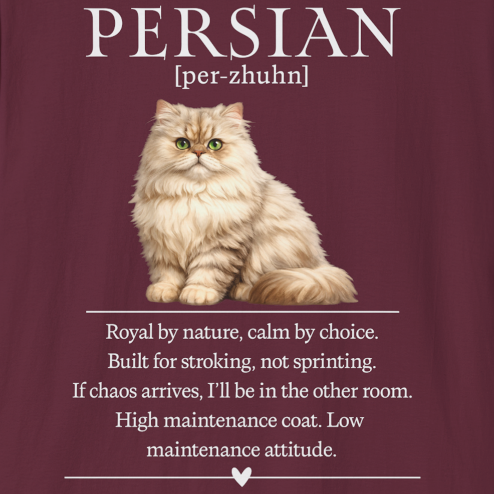 Persian Definition T-Shirt – Cat Chronicles
