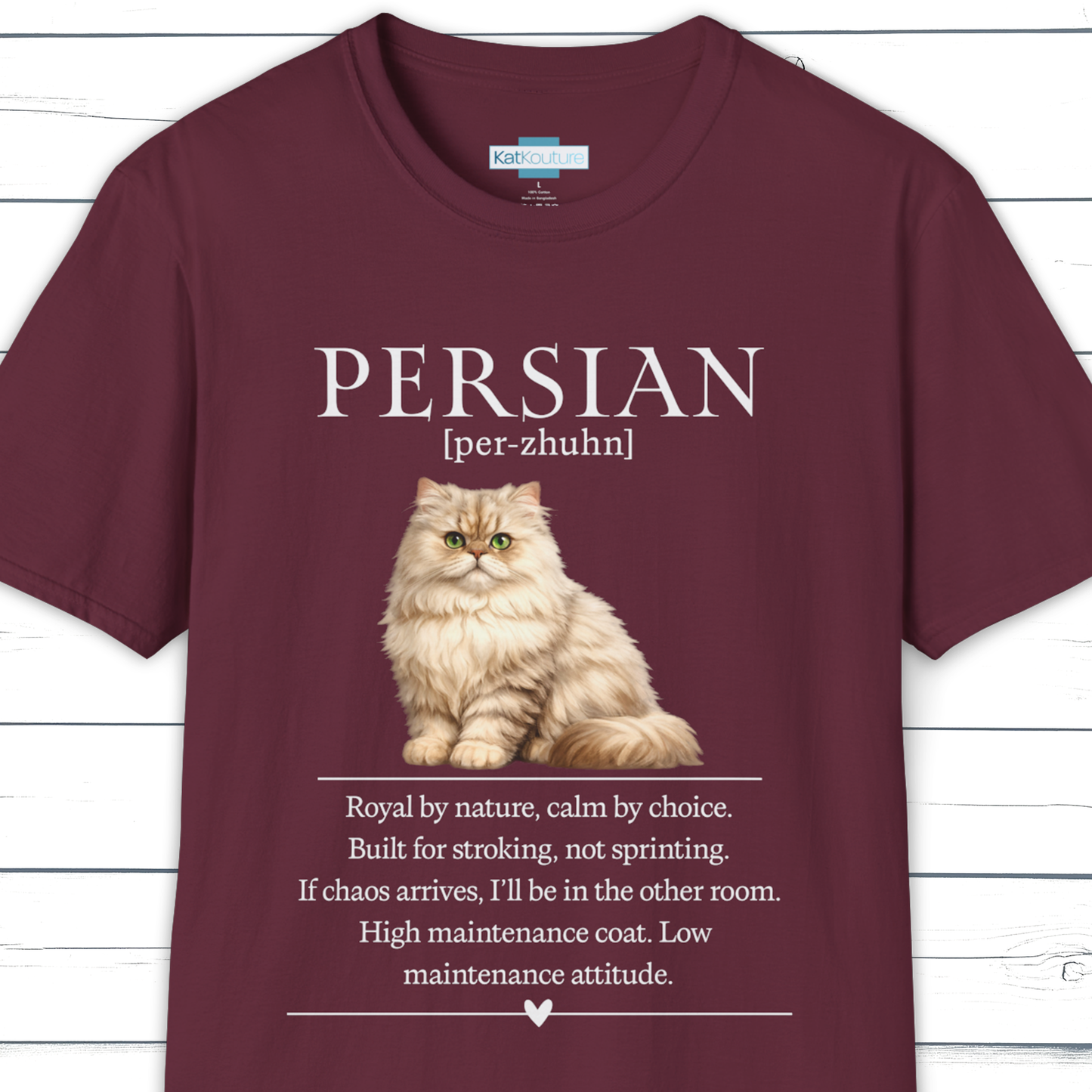 Persian Definition T-Shirt – Cat Chronicles