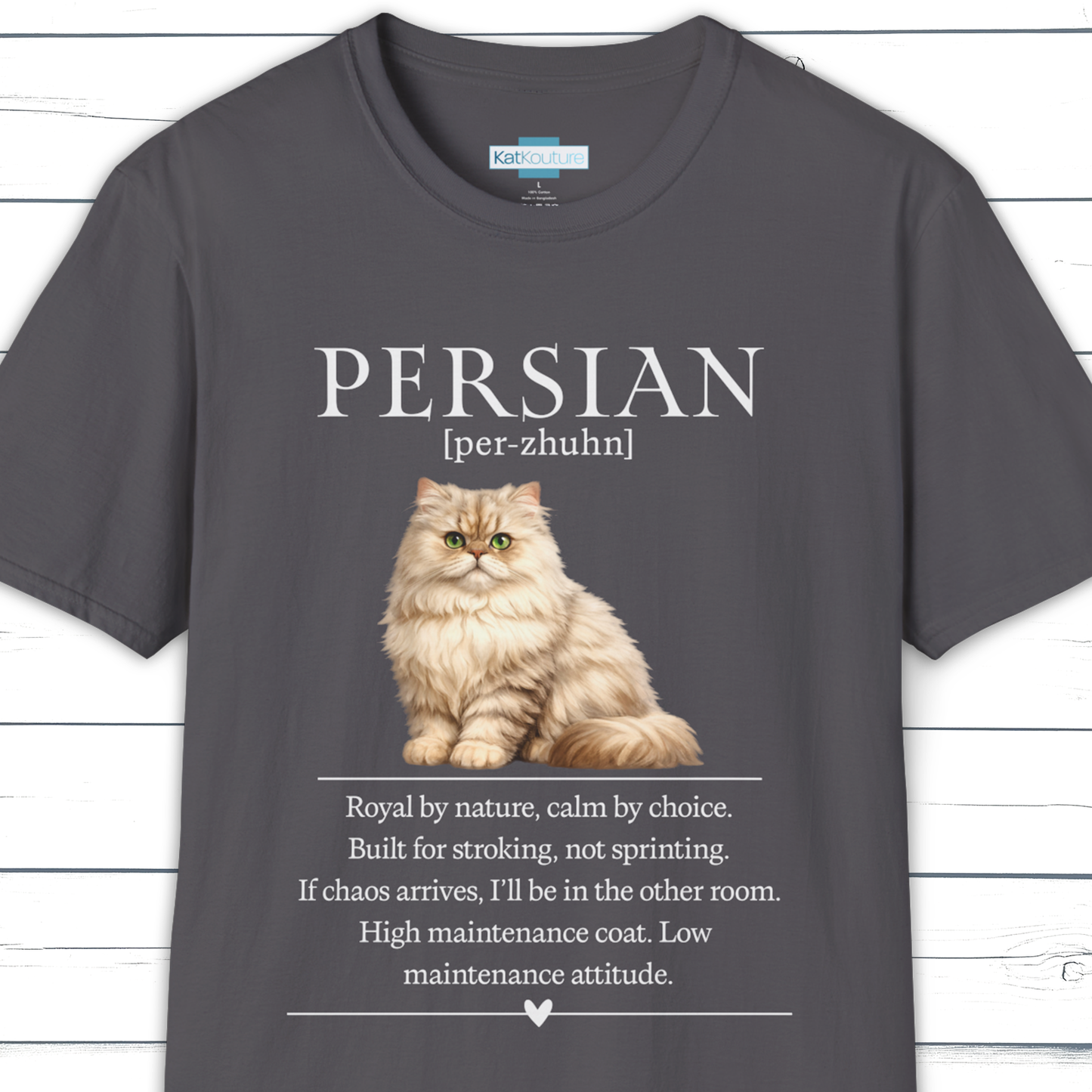 Persian Definition T-Shirt – Cat Chronicles