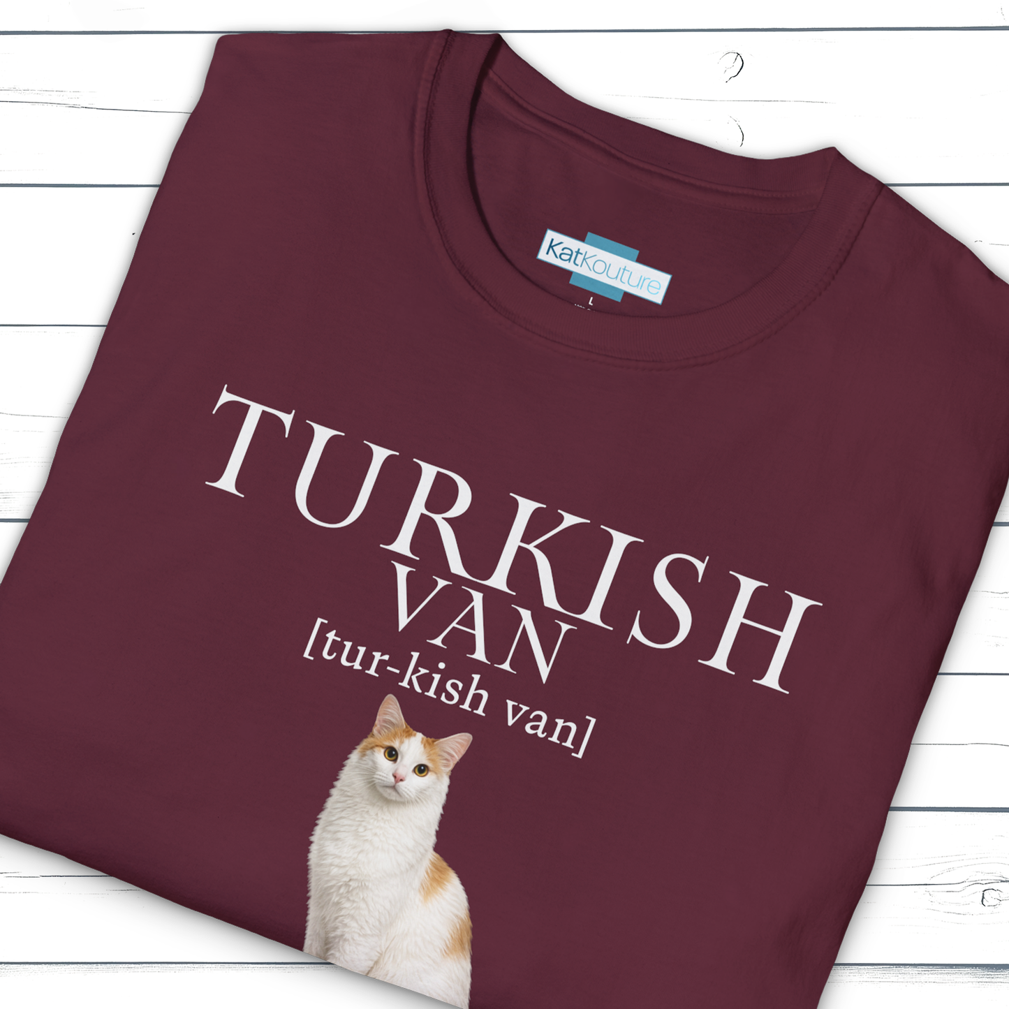 Turkish Van Fold Definition T-Shirt – Cat Chronicles