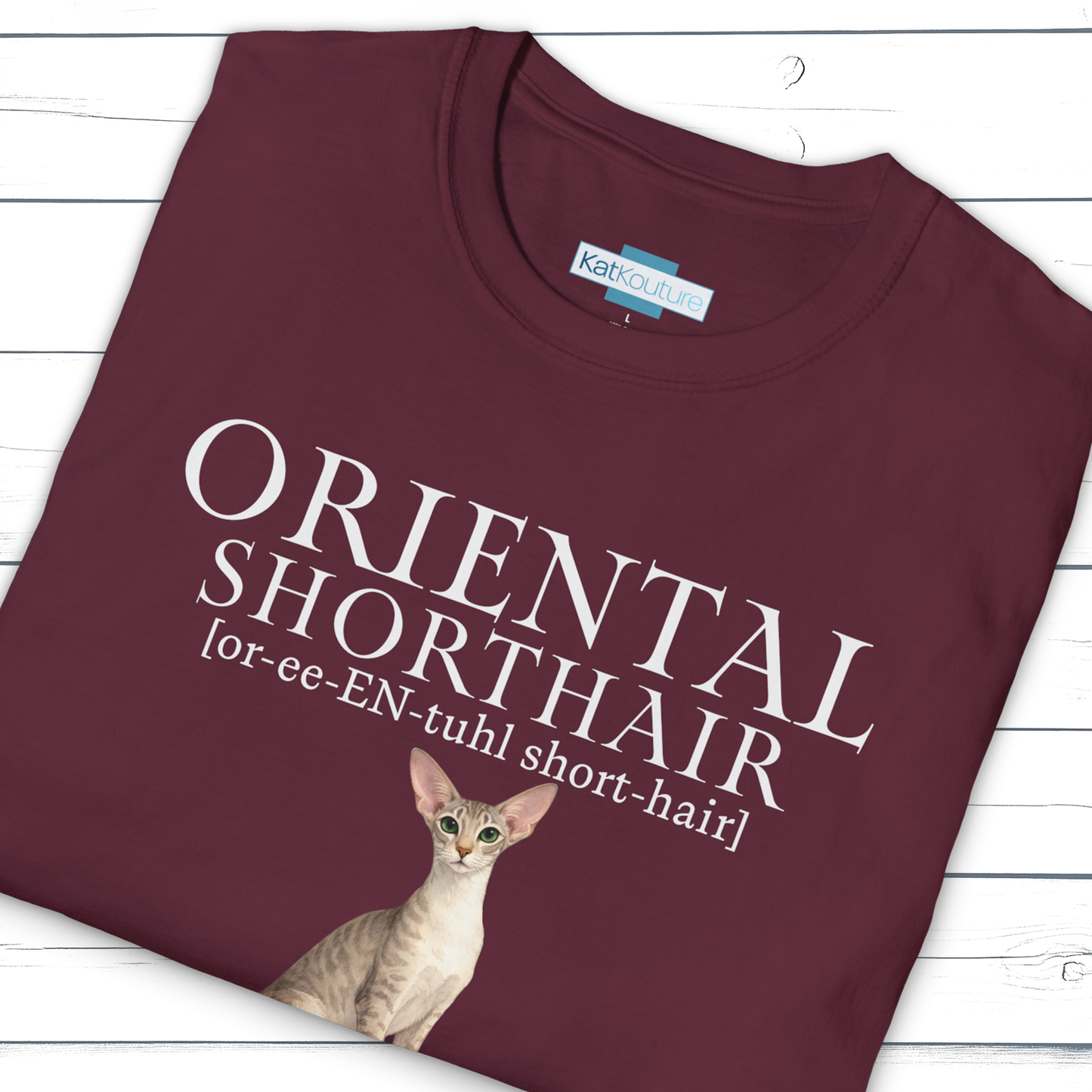 Oriental Shorthair Definition T-Shirt – Cat Chronicles