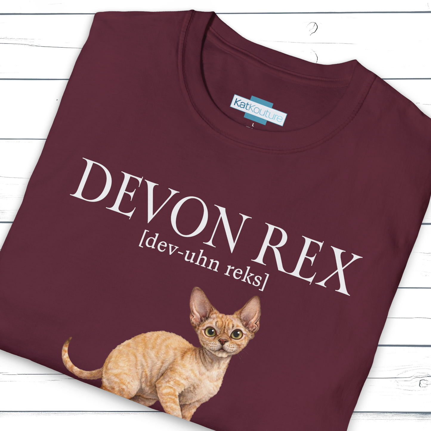 Devon Rex Definition T-Shirt – Cat Chronicles