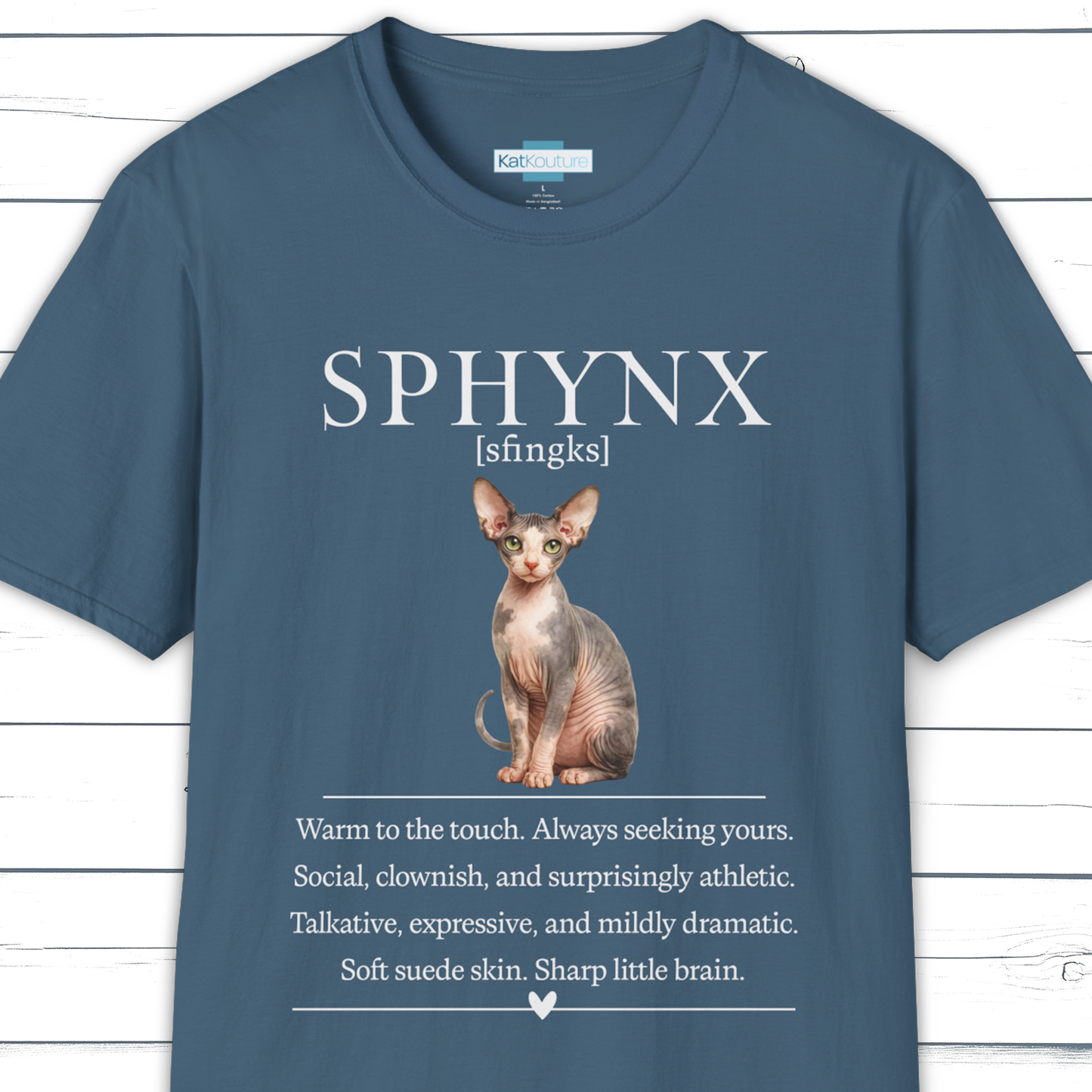 Sphynx Definition T-Shirt – Cat Chronicles